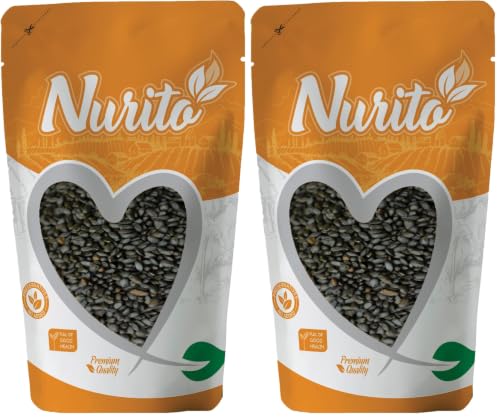 Image of Nurito Dried Fruits Nuts And Seeds (Sabja /Basil Seeds, 250g) (Pack of 2)