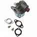 KIPA Carburetor for Tecumseh 632795 632795A 633014 TVS90 TVS100 ECV100 TVS120 TVS105 TVS115 TVXL115 TVXL90 TNT120 LAV35 TVXL115 TVS75 TVXL105 LAV30 LAV50 LAV40 Engine Carb Replace MFG # 226 339 386