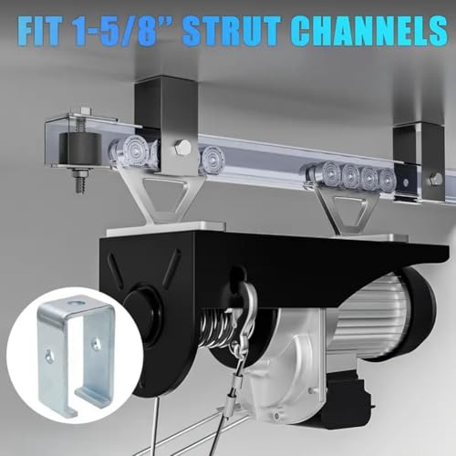 Support pour rail de chariot suspendu et patte de fixation profilé - 6