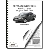  Audi A4 Typ 8E 2000-2008 Radio Navigation Kommunikation Reparaturanleitung