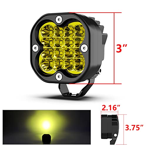 3 Polegadas Luzes De Trabalho LED Barras De Farol Offroad Lâmpada De Farol 12V 24V Para Jeep Moto 4X