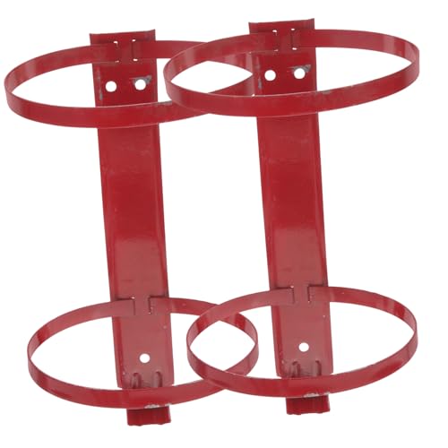 SHINEOFI 2pezzi Supporto Per Estintore in Staffa Montaggio Parete Supporto Per Estintore Per Auto Facile Installazione e Utilizzo