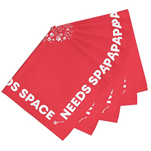 Max and Neo Dog Bandanas - We Donate 1 for 1 to Dog Rescues for Every Product Sold (5 Pack, Needs Space)