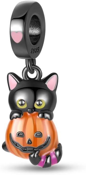 Dijes de plata de ley 925 para pulseras, collares, colgante con circonitas cúbicas 5A para mujer, joyería de bricolaje