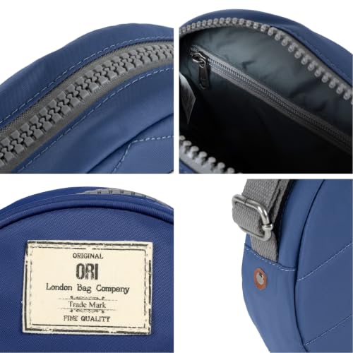 Image of ORI LONDON Crossbody Bag - Nylon Crossbody Bags for Women & Men with Chunky Zippers - The Paddington