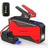 DBPOWER Peak 1600A 18000mAh Portable Car Jump Starter( up to 7.2 Gas, 5.5L Diesel Engines) Battery B