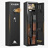 KAER 6-9 Gun Safe - Gun Safes for Rifles and Pistols Long Rifle Safe Electronic Gun Cabinet for...