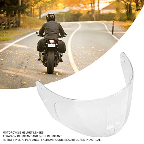 Escudo de capacete, viseiras de capacete de moto duráveis, pc à prova de desgaste para motocicleta p