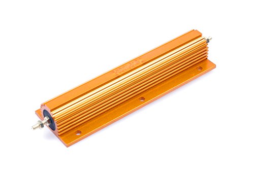 Résistance bobinée dorée 50 Ohm alliage aluminium haute performance
