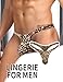 ohyeahlady Mens G-String Thong Underwear Snake Print Briefs Low Rise Sexy Hot Shorts for Mens Lingerie Soft T-Back Thong（Leopard L）
