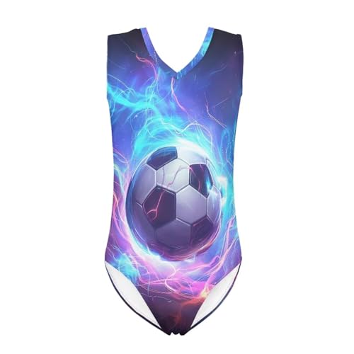 Image of Biyejit Girls Leotards Dance Sport Wear Gymnastics One-Piece Swimwear for Kids 3-14 Years