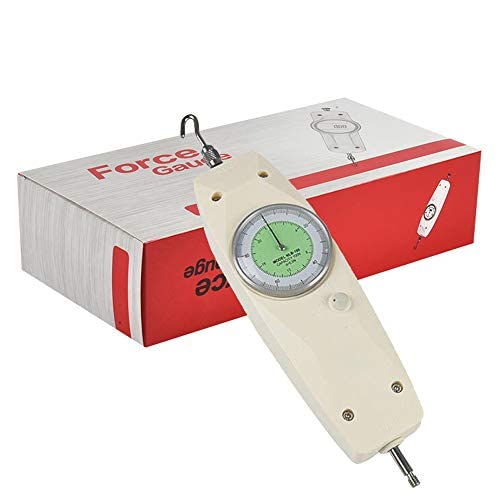 Push Pull Tester Meter Pointer Type Force Gauge Dynamometer with Max Load Range 100N/22Ib