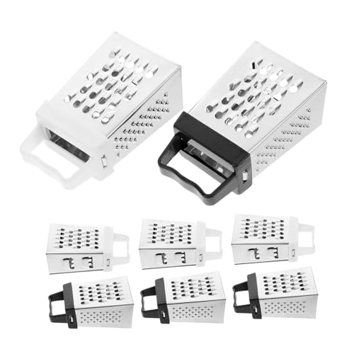 Juego de 8 Mini Ralladores de Acero Inoxidable miniatura 1