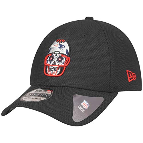 New Era 39Thirty Cap Sugar Skull New England Patriots - M/L