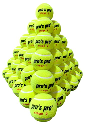 Balles de tennis Orange Junior Stage 2 adaptées pour apprendre facilement