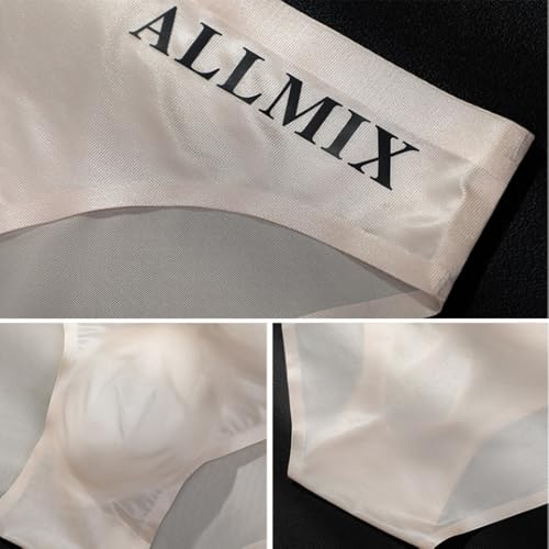 1Pcs Men's Underwear Briefs Ice Silk Low Rise Men's Panties Soft and Comfortable Sexy Triangle Briefs for Men2