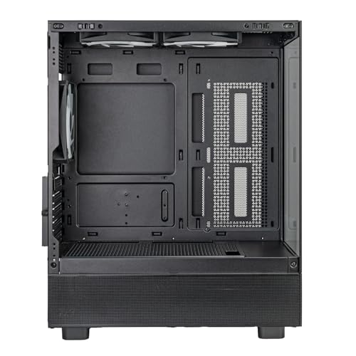 Image of Silverstone Technology Lucid 04 Panoramic Micro-ATX Chassis with a Striking 270 Field of View, SST-LD04-B-ARGB