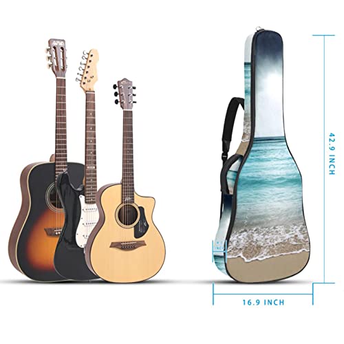 Hondank Housse pour guitare acoustique – Pétales de rose en soie et fleur d’astre – Rembourrage de 1 cm d’épaisseur… - Les Beatles, Paul McCartney, John Lennon, RIngo Starr, George Harrison Hondank Housse pour guitare acoustique - Pétales de rose en soie et fleur d'astre - Rembourrage de 1 cm d'épaisseur… – Image 6