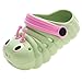 Produktbild ZYLDK Unisex Gartenschuhe Clogs Kinder Gartenschuhe Kuschelige Hausschuhe Latschen Sommer rutschfeste Slippers mit Cartoon Raupe