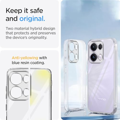 Image of Jkobi Back Cover for Oppo Reno13 Pro 5G | Oppo Reno 13 Pro 5G (Silicone Clear Shockproof Case with Camera Protection | Soft and Flexible | Transparent)
