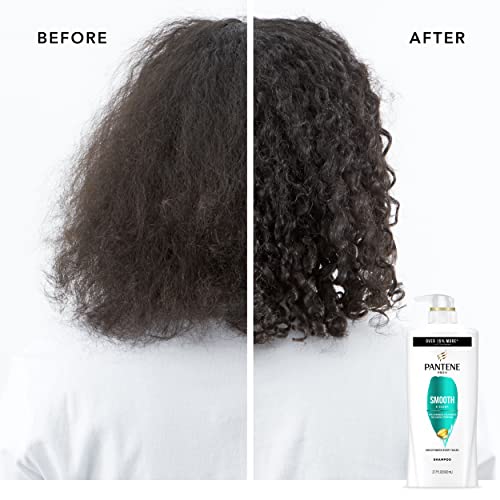 Pantene Shampoo, Conditioner And Hair Treatment Set, Smooth And Sleek For Frizz Control, Safe For Color-Treated Hair #TOP2
