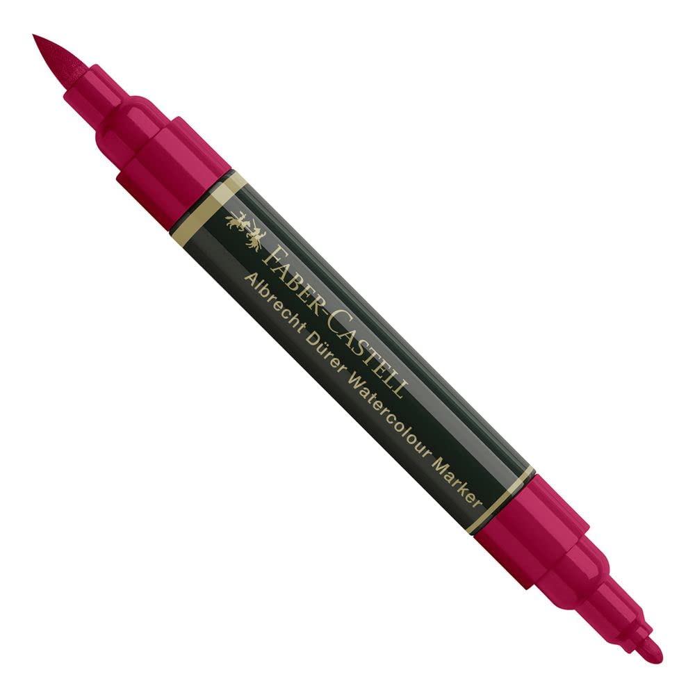 Faber-Castell Art & Graphic Albrecht Dürer Watercolour Marker, Pink Carmine, Single Watercolour Marker, for Art, Craft, Drawing, Sketching, Home, School, University, Colouring