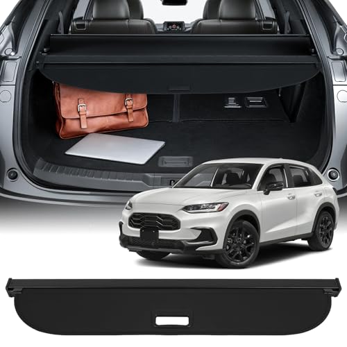 SCITOO Retractable Rear Cargo Cover Shade 2023-2024 Fit for Honda HR-V 2.0L Rear Trunk Retractable Security Shade Cover Anti-Peeping Luggage Privacy Screen
