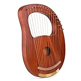 Die Leierharfe ist mit deutlich lesbaren Noten versehen und eignet sich sowohl for Anfänger als auch for erfahrene Spieler. Ein tolles Saiteninstrument als Geschenk for Familie und Freunde, mit Anleitung for Anfänger.