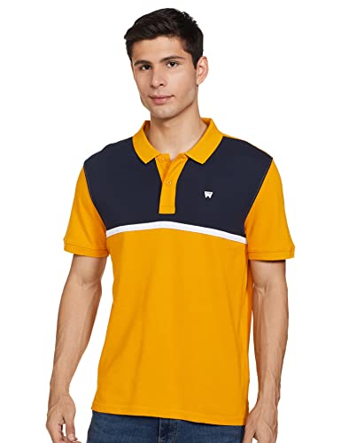 Image of Wrangler Men's Solid Slim Fit Tshirts