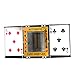 Leather&Arts Automatic Card Shuffler 1-2 Decks Poker Shuffles Machine Card Mixer for Card Games