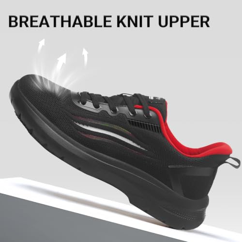 Image of Treesky Non Slip Work Shoes for Women, Restaurant & Kitchen Sneakers | Slip resistant soles, lightweight cushioning, breathable knit, removable insole, for nursing, food service & long shifts
