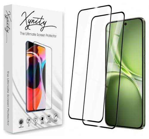 Image of Xynity Ultra Tempered Glass for Vivo X300 FE (Pack of 2) - Edge to Edge Full Screen Coverage with Easy Installation Kit