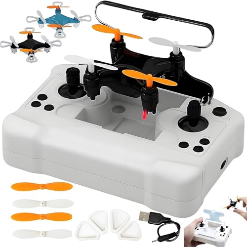 2025 All-Ages Mini Drone with Easy Stunt Flights, Beginner-Friendly, LED