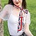 Cute UK Flag Scarf For Women Men Purse Bags Scarfs Band Hair Neck Scarves Headscarf Fashion