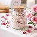Jarful House Bath Salt Gift Set – Lavender, Rose & Herbal Spa Soaks – Epsom & Dead Sea Salt – Relaxing Aromatherapy Self Care Gift for Women – 3 x 6.5 oz with Muslin Bags & Scoop