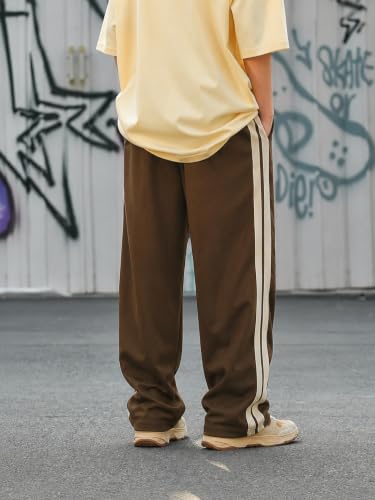 Image of FN3 RelaxFit Stripe Track Pant for Men || Men's Lower || Gym Track Pant | Relax Fit