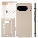 Pixel 9 用 スキンシール ビビットカラー 無地 シンプル 背面 側面 セット 分割式シール 保護 スマートフォンシール