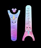 Vinyl Skin Decal Wrap Sticker Cover for the MagicBand 2 Magic Band Unicorn Purple Pink