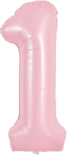 Miniatura 25 de TONIFUL Globos arcoíris de 40 pulgadas con números grandes del 0 al 9, globos digitales número 4 para helio, globos de aluminio Mylar con números