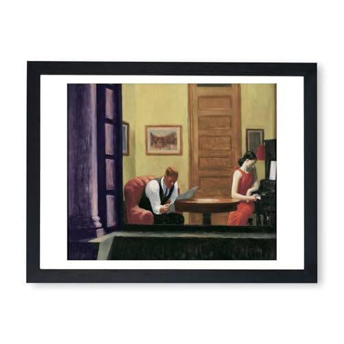 Grande affiche encadrée Edward Hopper poster grand format Spiffing Prints Au Grand Palais