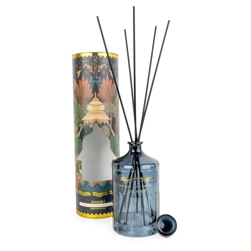 Image of Candlelight Luxury Scented Glass Reed Diffuser Apothecary Home Fragrance Large Gift Edition 1L (Pear & Fig)