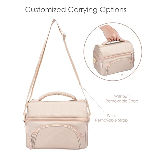 Image of Bentgo Deluxe Insulated Lunch Bag with Adjustable Strap & Outer Pocket