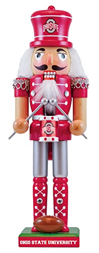 MasterPieces Game Day - NCAA Ohio State Buckeyes - Team Painted Wood Nutcracker