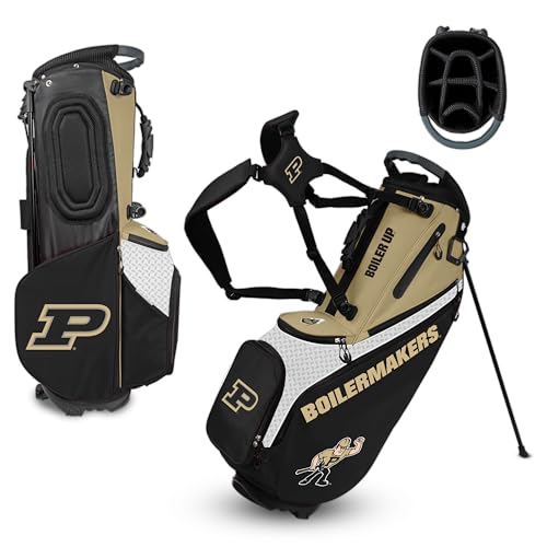 Team Effort Back Nine Stand Bag NCAA Purdue Boilermakers by Team Effort - Image 4