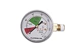 Regulator Gauge, 0-2000 PSI, Left Hand Thread