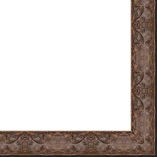 CountryArtHouse Picture Frame Moulding (Wood) 100ft bundle - Traditional Antique Gold Finish - 3.25" width - 3/4" rabbet depth
