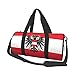MeiKeKeMei Round Duffle Bag Austrian Flag Unisex Travel Bag Duffle Bag