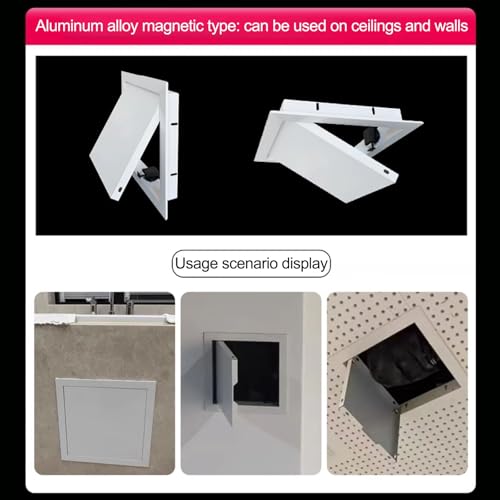 Panel de acceso de acero galvanizado 60x60 cm para techo 4