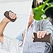 SWISSELITE Hand Contracture Cushion, Palm Grip with Elastic Band or Separator, Hand Grab Pad for Stroke Recovery, Help with Hand Rehabilitation