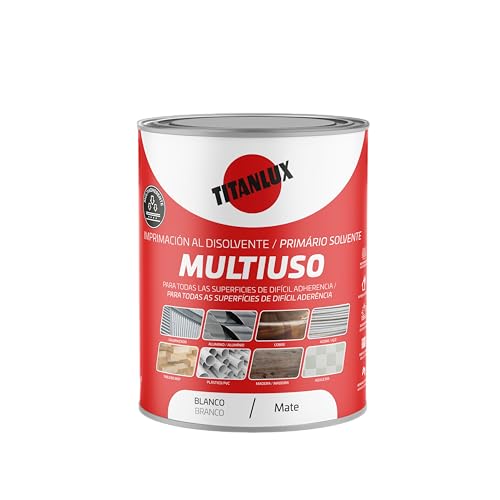 TITANLUX Imprimación Multiuso al Disolvente Blanco 250ml